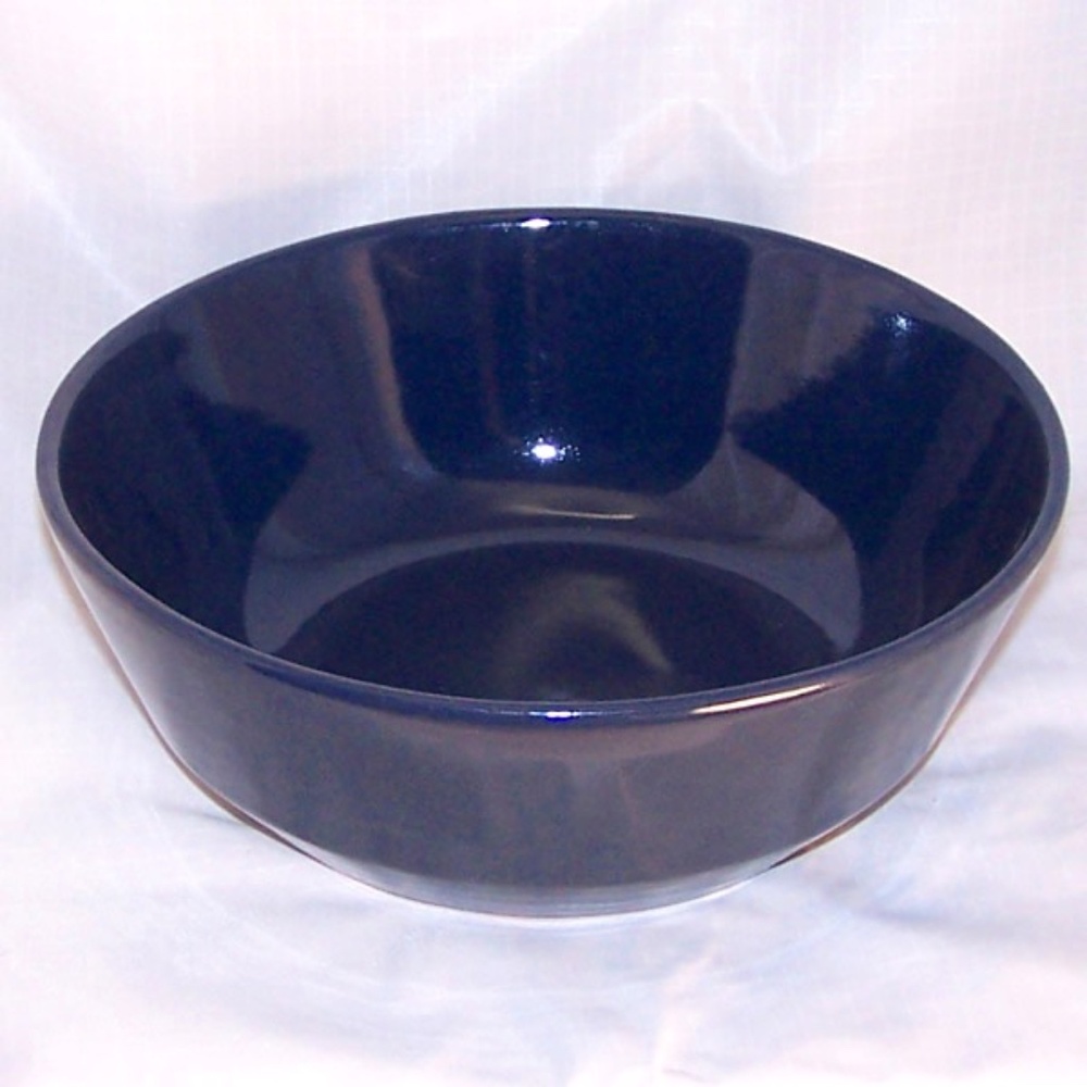 VTG Navy Frankoma Serving Bowl #6N